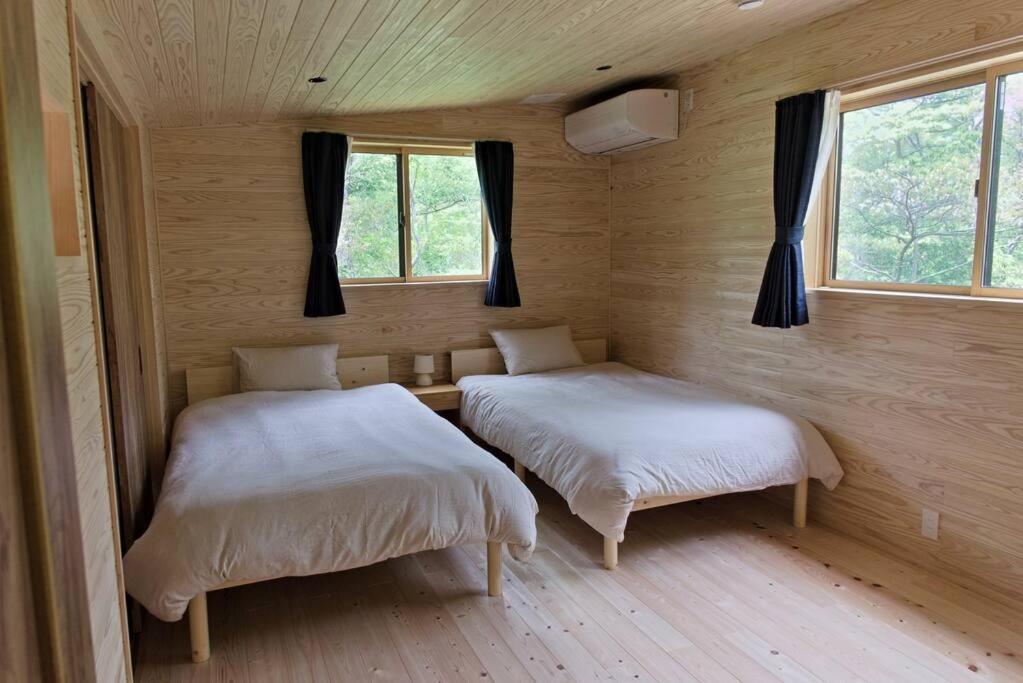 Hinoki No Ie - Cottage With Natural Hot Spring In A Cypress Bathtub Shika Buitenkant foto